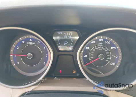 2013 Hyundai Elantra Gls/Limited из США, поврежденный, VIN KMHDH4AE4DU534897